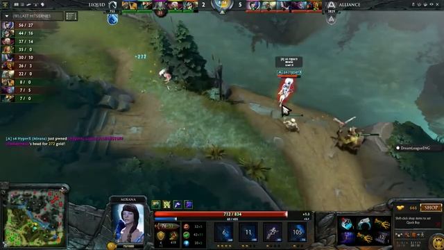 DOTA 2 - DreamLeague s.1 / Alliance vs Liquid [11.03.2014] [ENG] смотреть онлайн