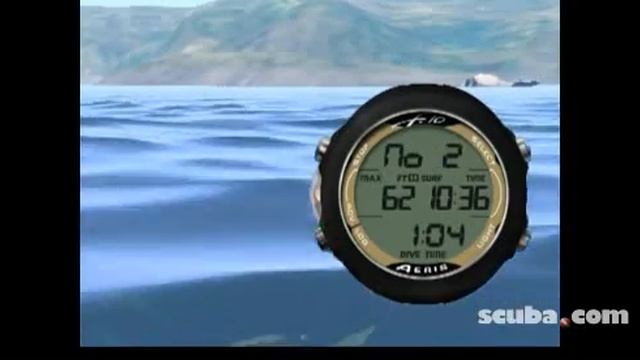 Aeris F.10 V.2 Freediving Computer Dive Watch Introduction Tutorial