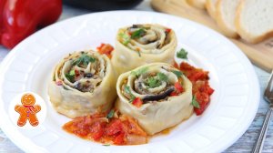 Ленивые пельмени с мясом и овощами ✧ Мясные розы