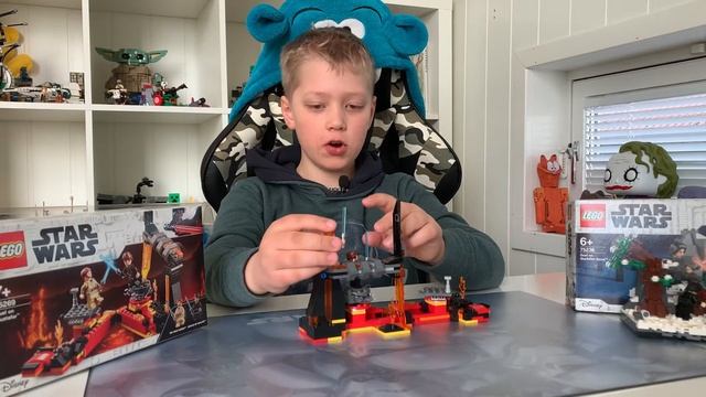 Review of Lego Star Wars #75269 & #75236 Duel on Mustafar & Duel on Starkiller base смотреть онлайн