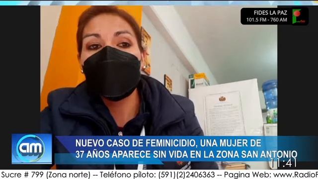 Nuevo caso de fem1n1c1di0, una mujer de 37 años aparece sin vida en la zona de Villa San Antonio. смотреть онлайн