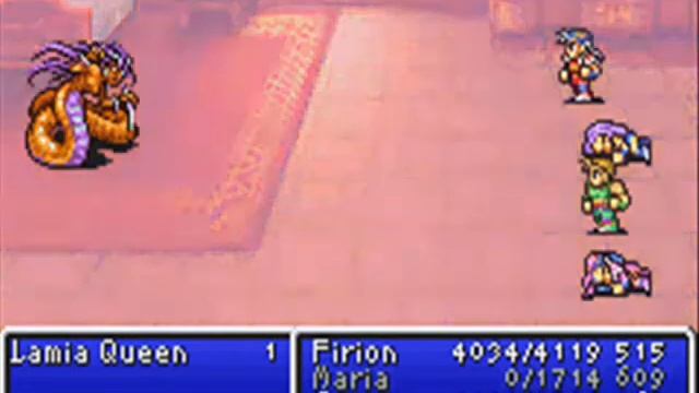 Final Fantasy II (GBA) Boss 6: Lamia Queen смотреть онлайн