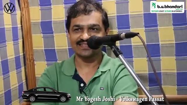 Mr Yogesh Joshi Proud owner of VW Passat | My First Car with B. U. Bhandari. смотреть онлайн