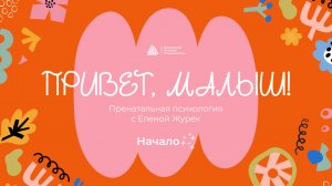 Привет, малыш! / Пренатальная психология с Еленой Журек / Начало / МИП