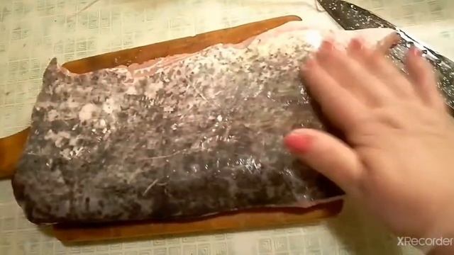 #Ужин#Жаренный сом.