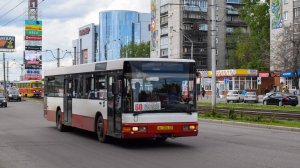 Автобус MAN A20 NÜ313 (АС 376 22). Покатушки по Барнаулу.