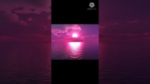 *Малиновый свет упал на окна*