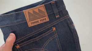 Реликтовые джинсы THREE TOPS made in Italy