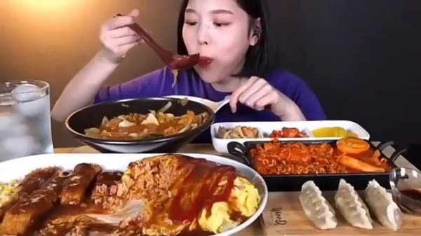 АСМР//ЕДА//КОРЕЯ//МУКБАНГ//ЗВУКИ ЕДЫ