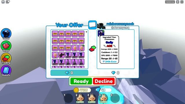 What Will People Offer For The Titan Clock Man? (Toilet Tower Defense) смотреть онлайн