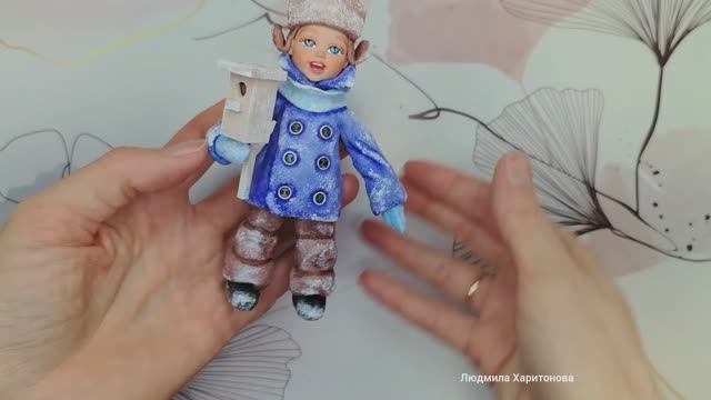 Завершающий этап в изготовлении ватной игрушки. Ватные игрушки своими руками. Часть 6. смотреть онлайн