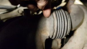 Снятие турбины Мазда СХ-7. Другой способ.  4 часть