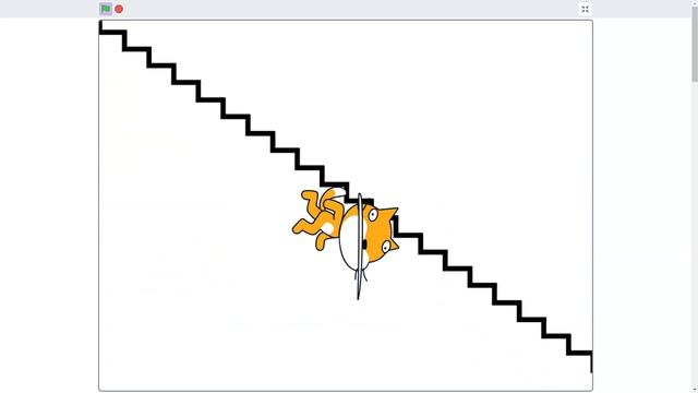 Scratch cat falls down the stairs | Scratch смотреть онлайн