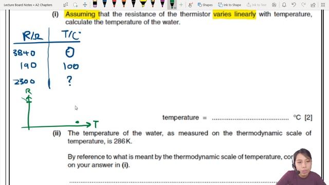 14.2b Past Year Examples | A2 Temperature | Cambridge A Level 9702 Physics смотреть онлайн