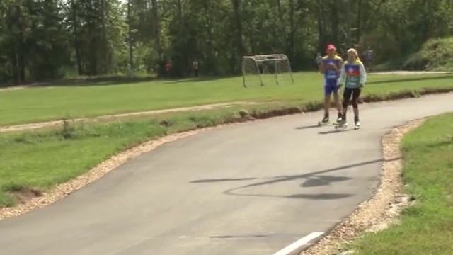 Глава района Олег Соковиков принял участие в открытии лыжероллерной трассы