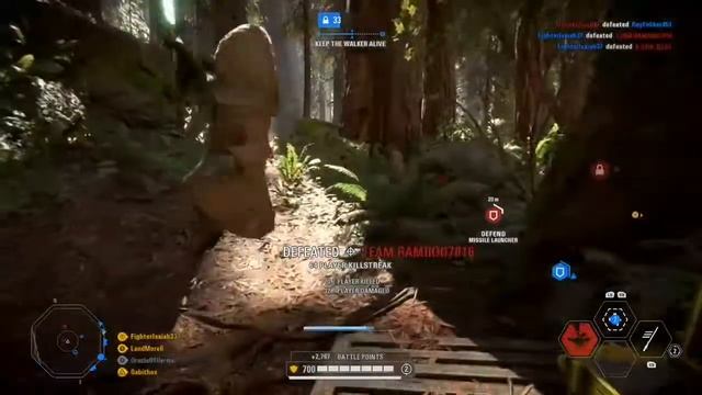 Battlefront 2 Yoda 116 Killstreak (Endor) смотреть онлайн