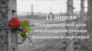 Международный день освобождения узников нацистских концлагерей