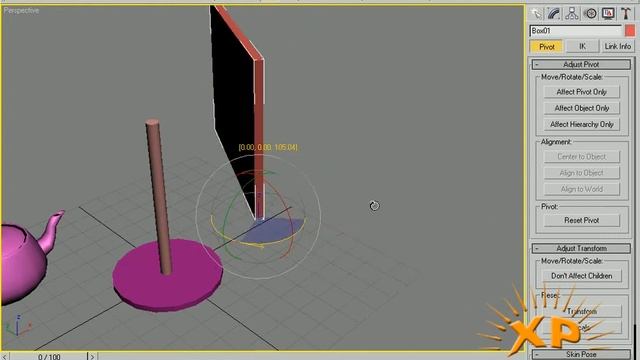 3D MAX Urdu Tutorials | Pivot point смотреть онлайн