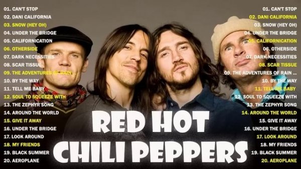 The Best Of Red Hot Chili Peppers 🔺 RHCP 🔺 Red Hot Chili Peppers Greatest Hits Full Album