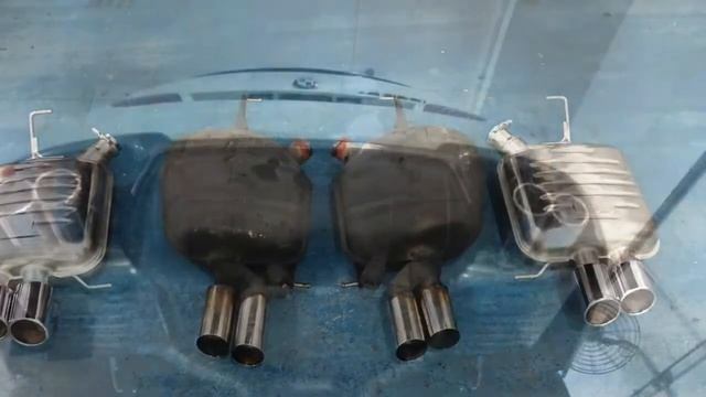 BMW F10 535i Eisenmann Quad Exhaust смотреть онлайн