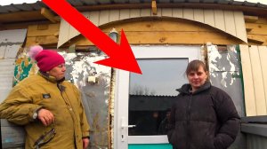 Пластиковая дверь и ремонт в Тюмени.  Из города в деревню 797 серия