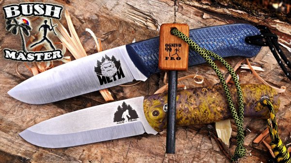 Нож Йети Convex против Йети Scandi от 7 ножей. Ножи для леса