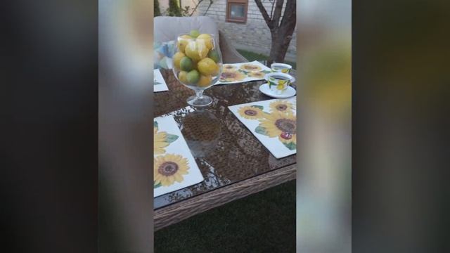 Обеденная группа Рим с диваном из искусственного ротанга от фабрики плетеной мебели Malacca #home смотреть онлайн