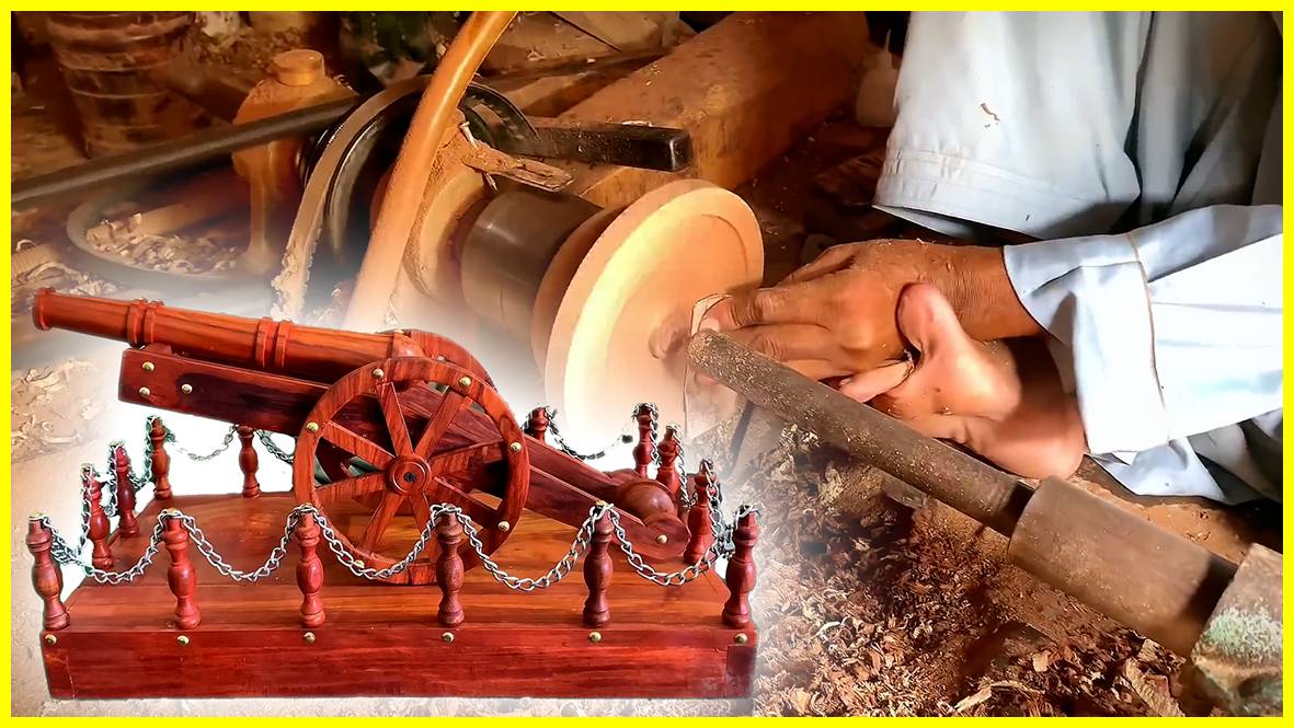 Пушки из дерева, как это делают в Пакистане! смотреть онлайн