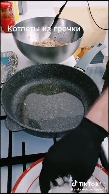 Котлеты из гречки