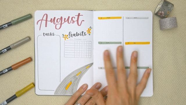 BULLET JOURNAL FLIPTHROUGH | Custom Bullet Journal Flip through #65 | 2022 bujo setup смотреть онлайн