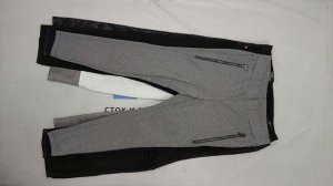 36144 ПРОДАН Штаны женские весна-лето, 8пак, , секонд (cream/extra) оптом