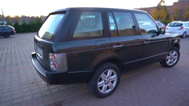 Land Rover Range Rover III L322 - M62 B44 4.4 V8 - 286KM 210kW 440 Nm 2002 r. - Metallic Epsom Gree смотреть онлайн