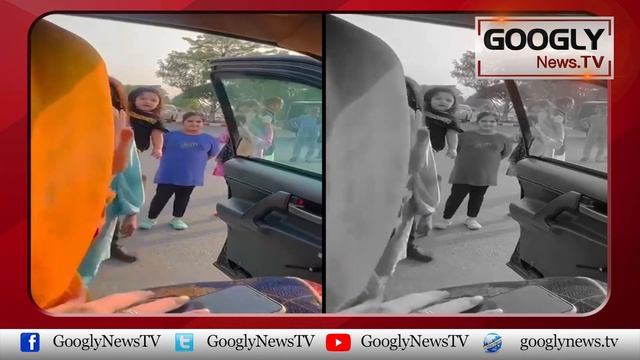 Maryam Nawaz Kei Aik Chhoti Bachi Sai Lad Payar Kei Video | Googly News TV смотреть онлайн