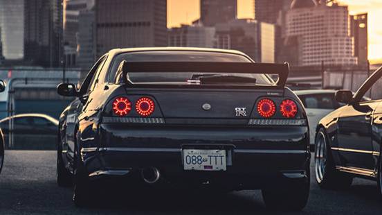 Катаюсь на R34 новой карте!