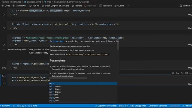 Tutorial AdaBoost menggunakan Python | Feature Importance смотреть онлайн