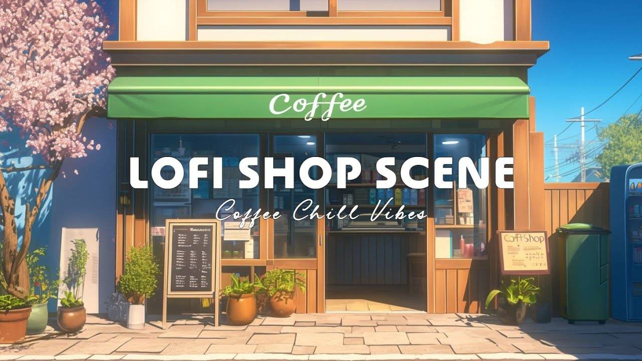 Chill Lofi Music - Coffee Shop Atmosphere For Relaxing Studying Working Focus Days
