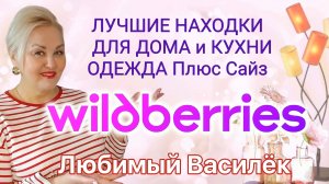 Лучшие ПОЛЕЗНЫЕ НАХОДКИ с Wildberries для ДОМА и КУХНИ! ОДЕЖДА Plus Size и ТОВАРЫ ЛЮБИМЫЙ ВАСИЛЁК