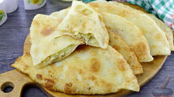 Постный хит. ЧЕБУРЕКИ С КАРТОШКОЙ