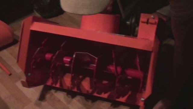 Подарок брату/ Приставка - снегоуборщик для мотоблока. смотреть онлайн