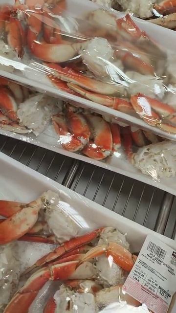 Ого!!! какие крабы в #costco 🦀🦀🦀 смотреть онлайн