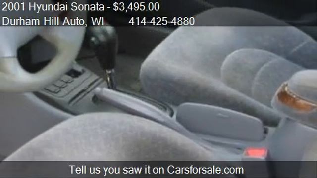 2001 Hyundai Sonata GLS for sale in Muskego, WI 53150 at Dur смотреть онлайн