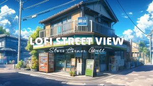 Japanese Street Lofi Vibes - Anime Corner Store Chill Ambience for Study Focus and Relaxation