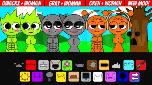 Incredibox Sprunki Sinner Edition Новый мод С НОВЫМИ ЖЕНЩИНАМИ! Все реакции | Incredibox Sprunki