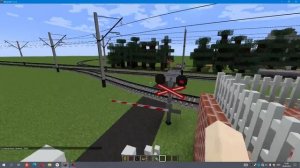 работаю дежурным по переезду в майнкрафт