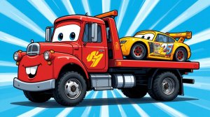 Песенка про ЭВАКУАТОР для малышей | Песенка про машинки | Мультики про машинки