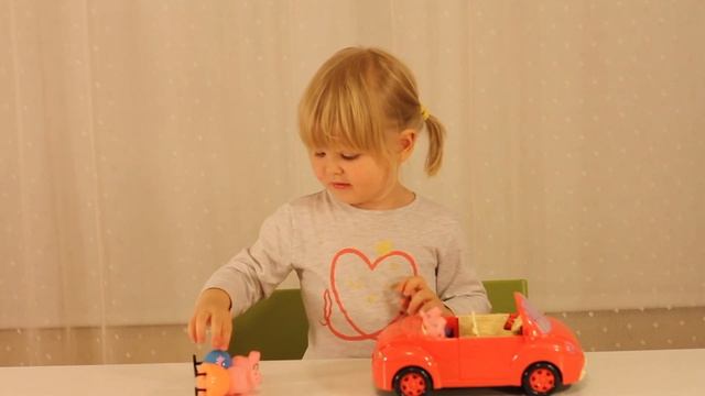 Машинка Свинки Пеппы. Распаковка. Peppa Pig Picnic Car. Unpacking смотреть онлайн