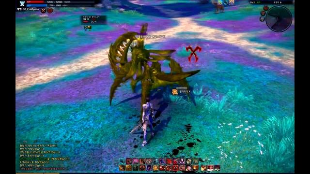 Tera online - Warrior lvl 58 gameplay смотреть онлайн