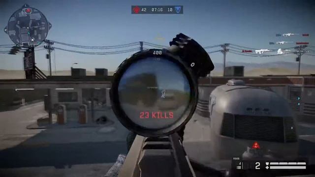 Warface: 27 and 23 R98B Sniper killstreaks! смотреть онлайн