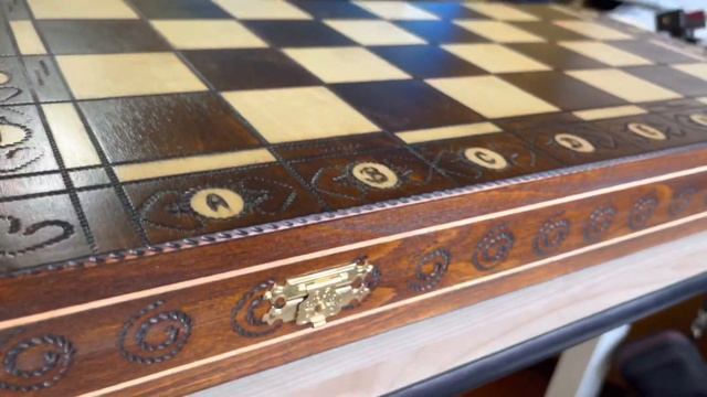 Chess Board NEW AMBASSADOR - BROWN (The House of Staunton) Unboxing смотреть онлайн