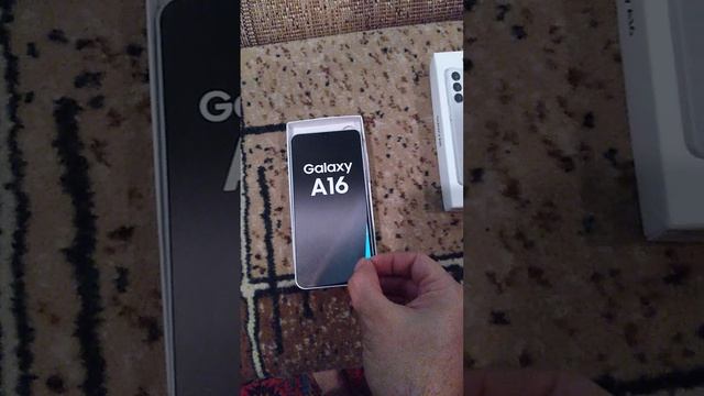 Распаковка, ОБЗОР Samsung A-16, 8 256 Gb., за 21999 руб